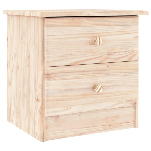 vidaXL Nattbord ALTA 41x35x41 cm heltre furu