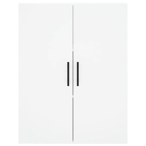 vidaXL Highboard hvit 69,5x34x180 cm konstruert tre
