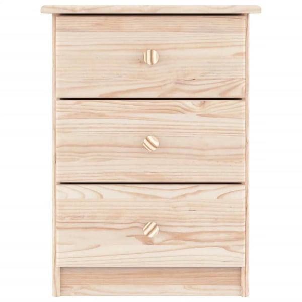 vidaXL Nattbord ALTA 41x35x55,5 cm heltre furu
