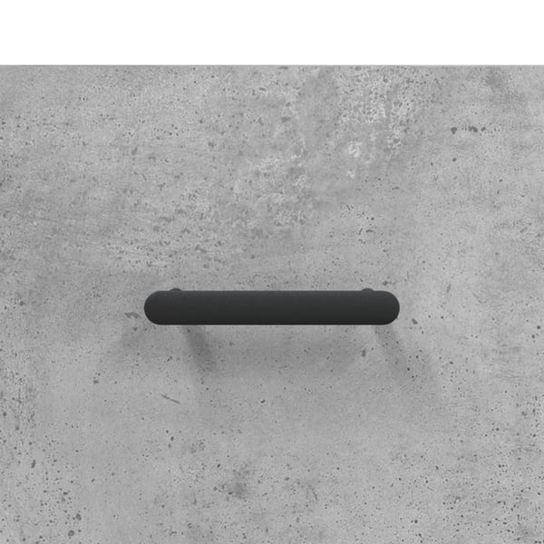 vidaXL Salongbord 2 stk betonggrå 50x50x40 cm konstruert tre