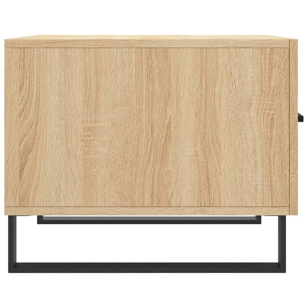 vidaXL Salongbord 2 stk sonoma eik 50x50x40 cm konstruert tre
