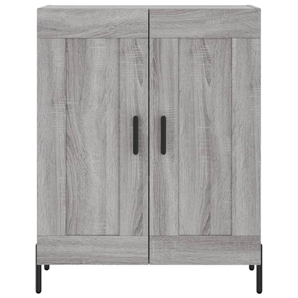 vidaXL Skjenk grå sonoma 69,5x34x90 cm konstruert tre