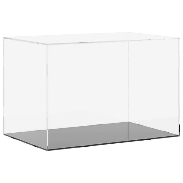 vidaXL Utstillingsboks gjennomsiktig 56x36x37 cm akryl