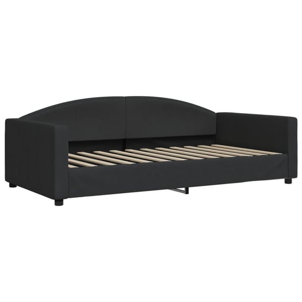 vidaXL daybed 100x200 cm stof sort