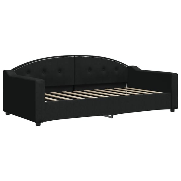 vidaXL daybed 90x190 cm stof sort