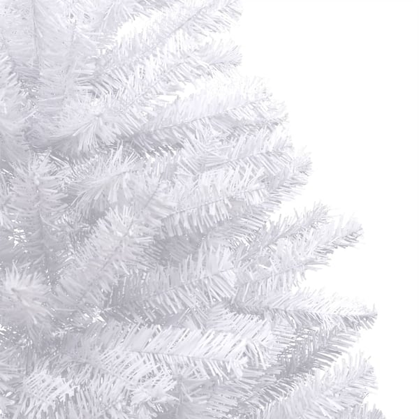 vidaXL kunstigt juletræ med sne 120 cm hængslet