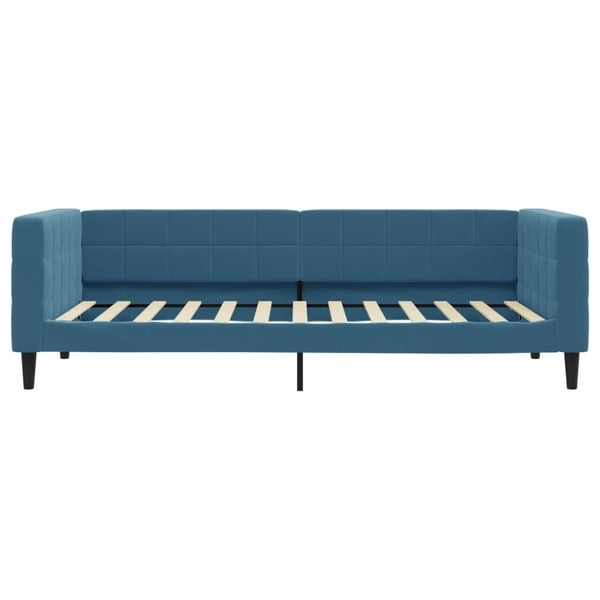 vidaXL daybed 100x200 cm velour blå