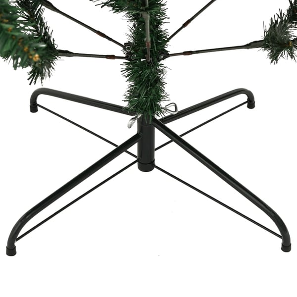 vidaXL Tekojoulukuusi saranoilla ja jalustalla 150 cm