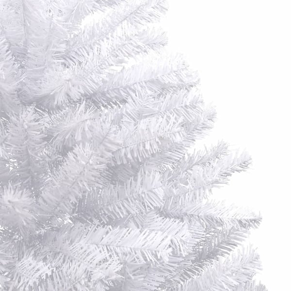 vidaXL Tekojoulukuusi saranoilla ja lumihuurteella 210 cm