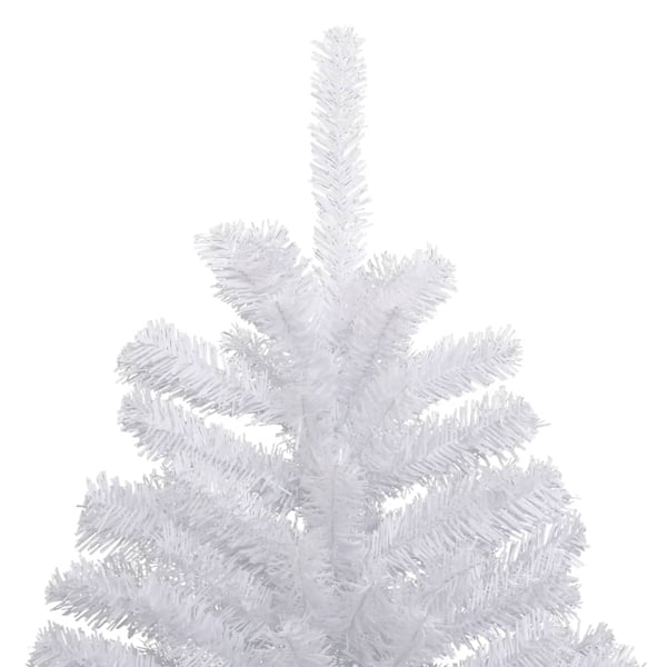 vidaXL Tekojoulukuusi saranoilla ja lumihuurteella 210 cm