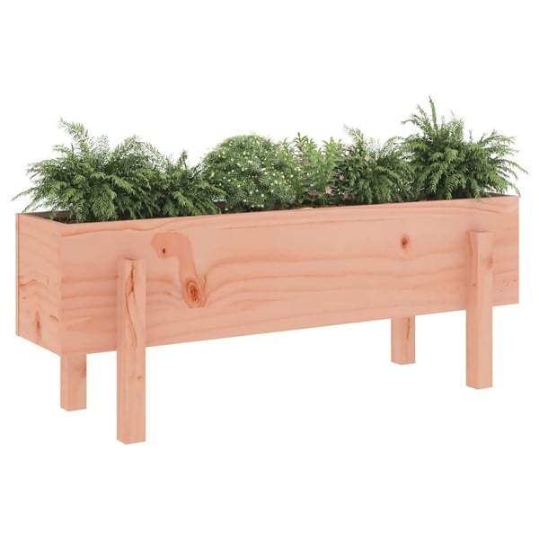 vidaXL højbed 101x30x38 cm massivt douglasgran