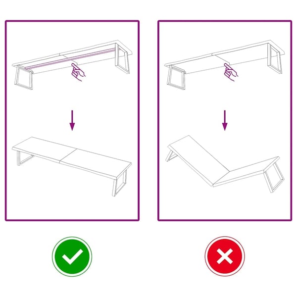 vidaXL Benkeplate til bad mørkebrun 220x50x(2-4) cm behandlet heltre