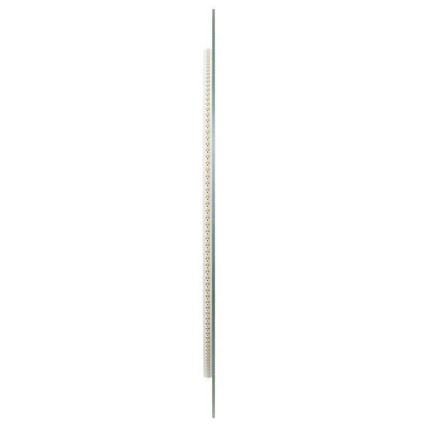 vidaXL Badrumsspegel LED 60 cm rund