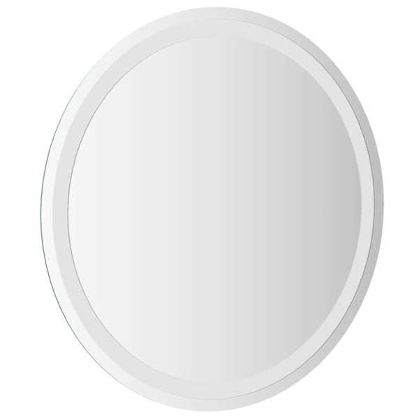 vidaXL Badrumsspegel LED 60 cm rund