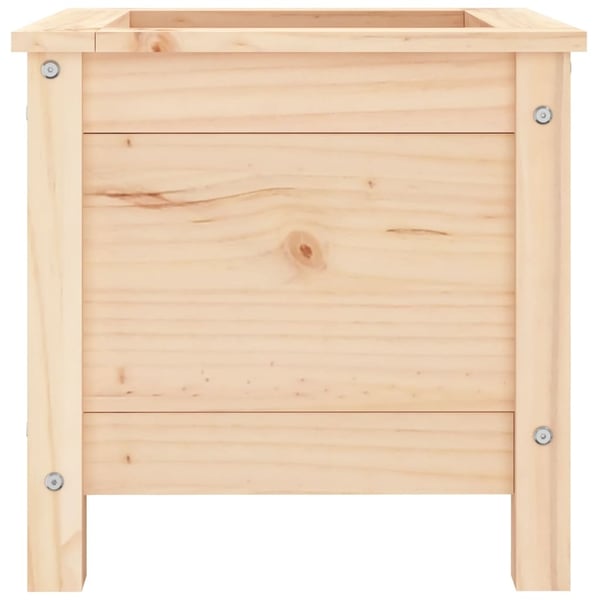 vidaXL Hageplantekasse 40x40x39 cm heltre furu
