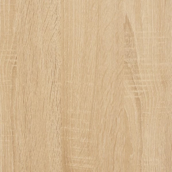 vidaXL bogreol med 4 hylder 56x31,5x138,5 cm konstrueret træ sonoma-eg