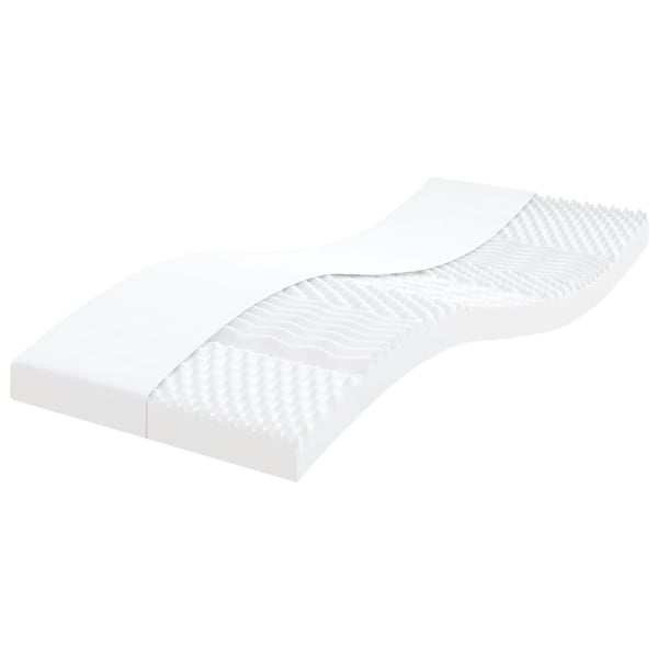 vidaXL Dagbädd utdragbar med madrasser taupe 90x200 cm tyg