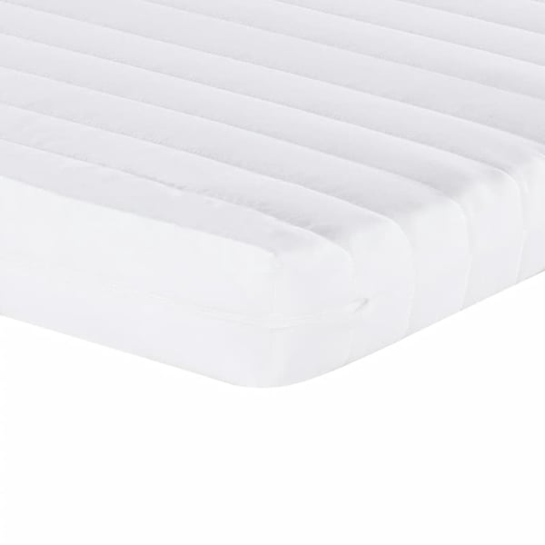 vidaXL Dagbädd utdragbar med madrasser taupe 90x200 cm tyg