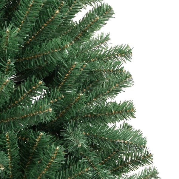 vidaXL Tekojoulukuusi saranoilla ja jalustalla vihreä 210 cm