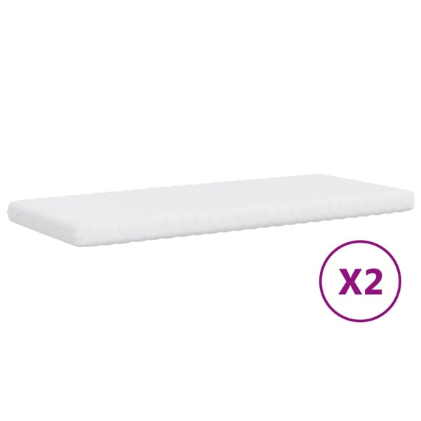 vidaXL Dagbädd utdragbar med lådor gräddvit 90x200 cm tyg