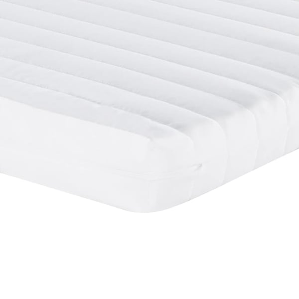 vidaXL daybed med udtræk og skuffer 100x200 cm stof sort