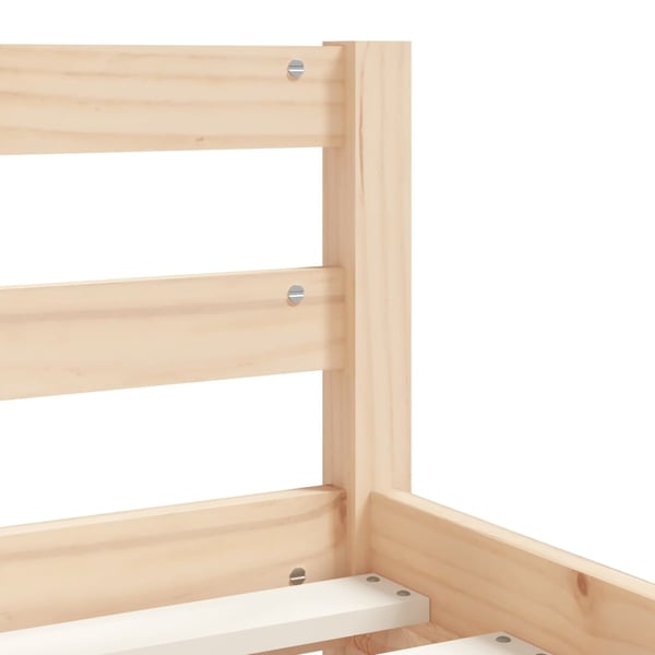 vidaXL Barnesengeramme med skuffer 80x160 cm heltre furu