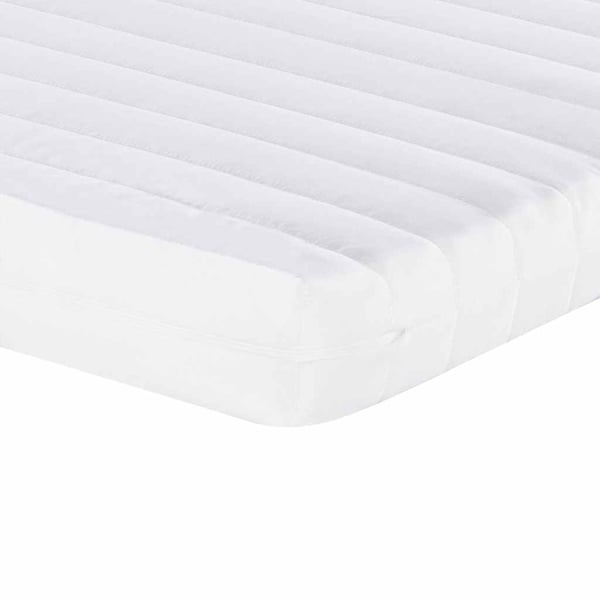 vidaXL daybed med udtræk og madras 80x200 cm velour sort