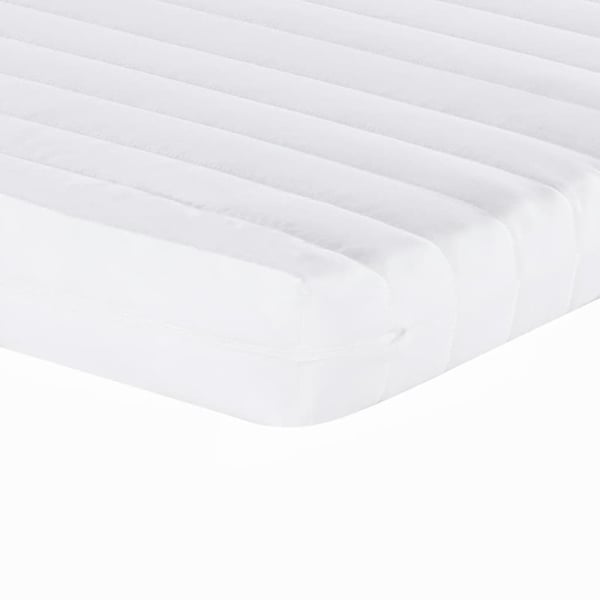 vidaXL daybed med udtræk og skuffer 100x200 cm stof gråbrun