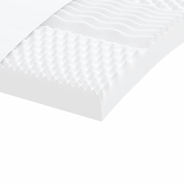 vidaXL daybed med udtræk og skuffer 100x200 cm stof sort
