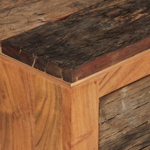 vidaXL Sideskap 55x33x75 cm heltre akasie