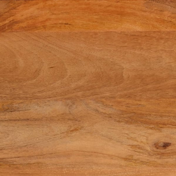 vidaXL sofabord 100x54x40 cm massivt mangotræ brun og sort