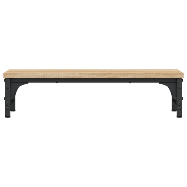 vidaXL Skjermstativ sonoma eik 55x23x14 cm konstruert tre