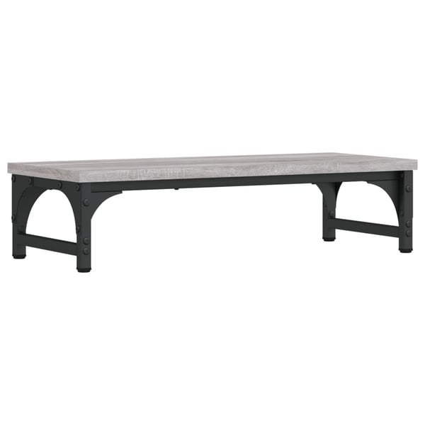vidaXL Skjermstativ grå sonoma 55x23x14 cm konstruert tre