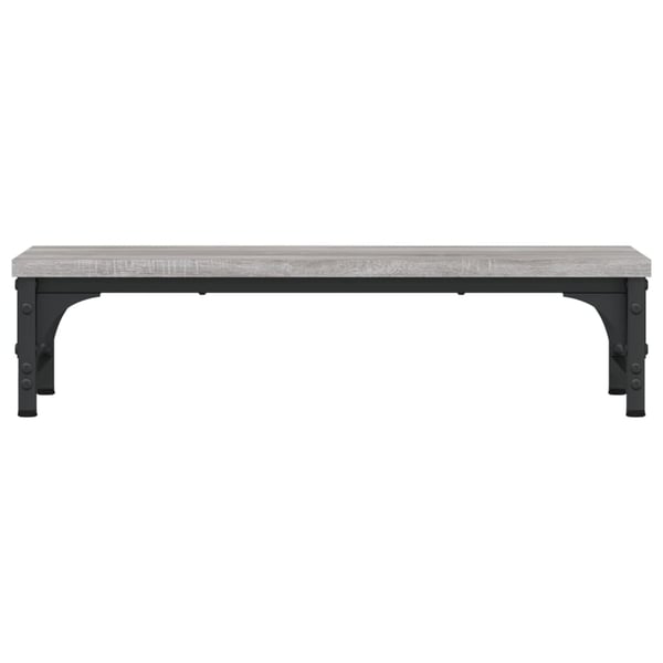 vidaXL Skjermstativ grå sonoma 55x23x14 cm konstruert tre
