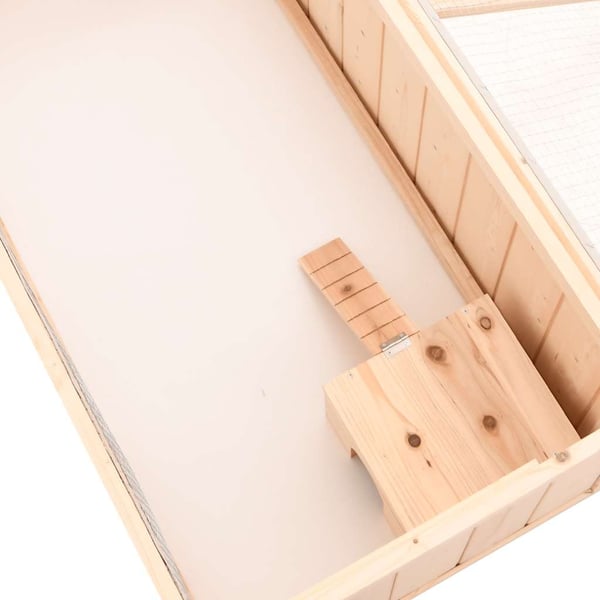 vidaXL Hamsterbur 104x52x38 cm heltre gran