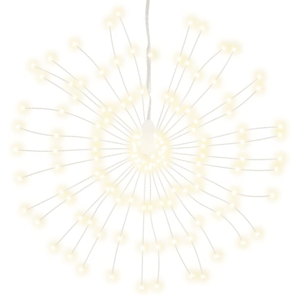 vidaXL Starburst jouluvalo 140 LED-valoa lämmin valkoinen 17 cm