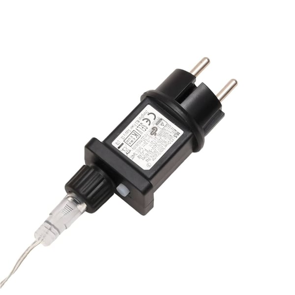 vidaXL juledekoration med LED-lys foldbar 57 cm hvid