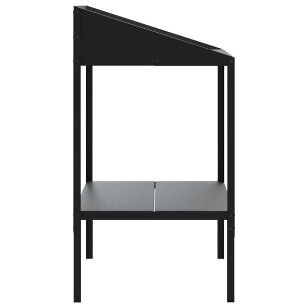 vidaXL Plantestativ antrasitt 56,5x54,5x100 cm galvanisert stål