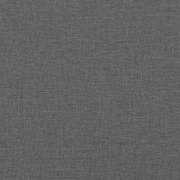 vidaXL Dagbädd utdragbar mörkgrå 100x200 cm tyg