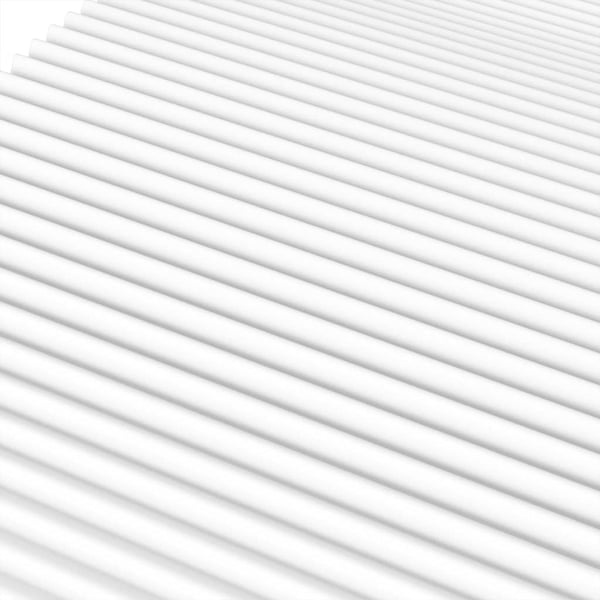 vidaXL Dagbädd med madrass ljusgrå 100x200 cm tyg