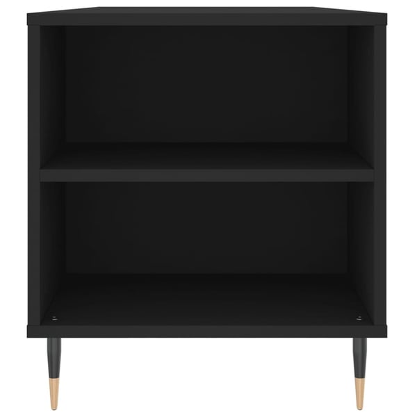 vidaXL sofabord 102x44,5x50 cm konstrueret træ sort