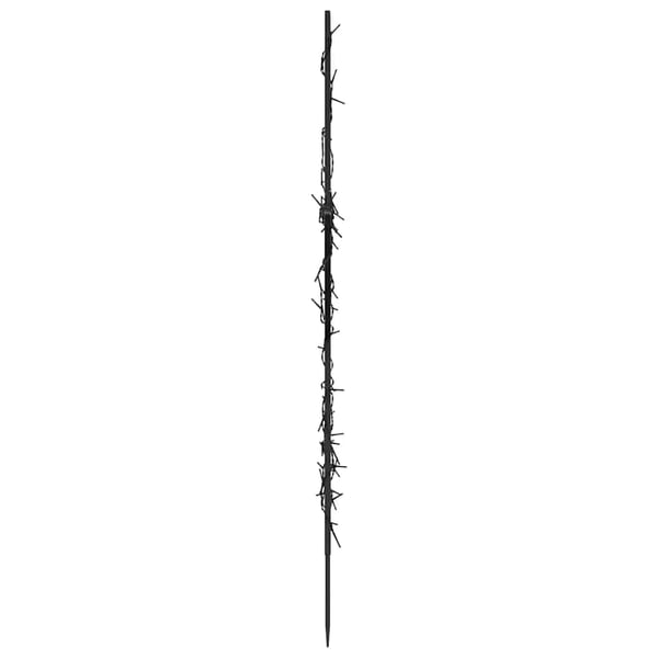 vidaXL julestjerne med jordspyd 80 LED'er 60 cm