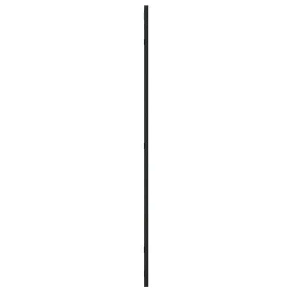 vidaXL vægspejl 60x100 cm rektangulært jern sort