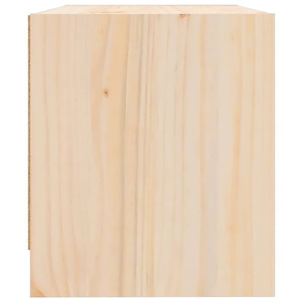 vidaXL Nattbord 40x31x35,5 cm heltre furu