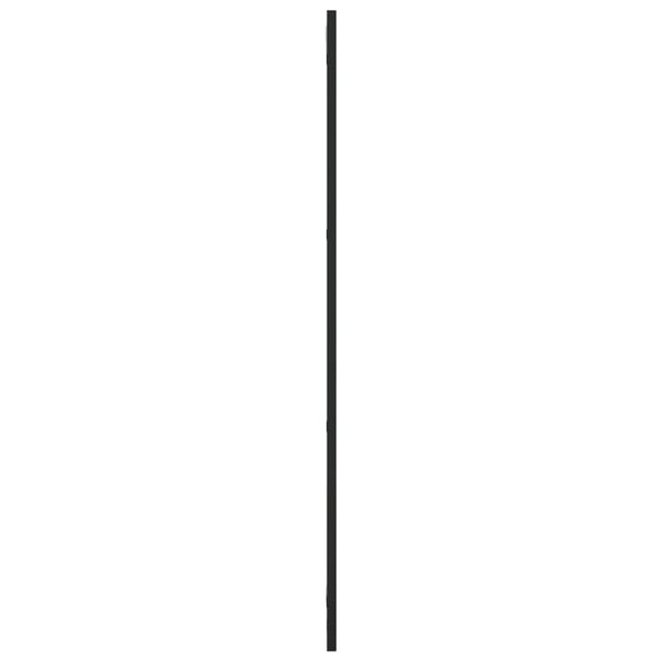 vidaXL vægspejl 30x100 cm rektangulært jern sort