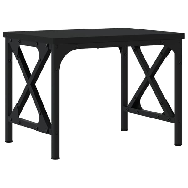 vidaXL printerstativ 40x30x31 cm konstrueret træ sort