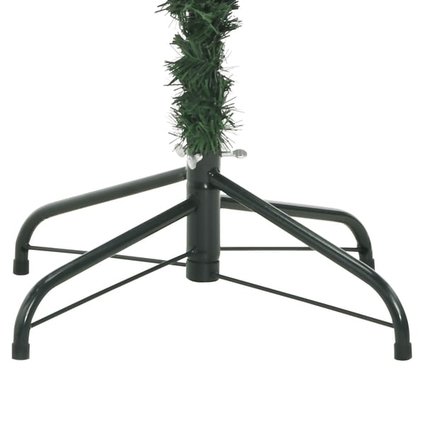 vidaXL Plastgran med kottar och röda bär gångjärn 210 cm