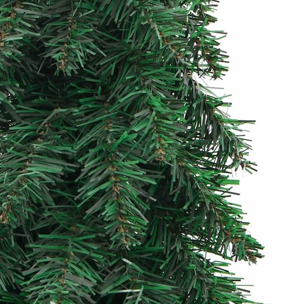 vidaXL kunstigt juletræ med 130 LED'er 210 cm