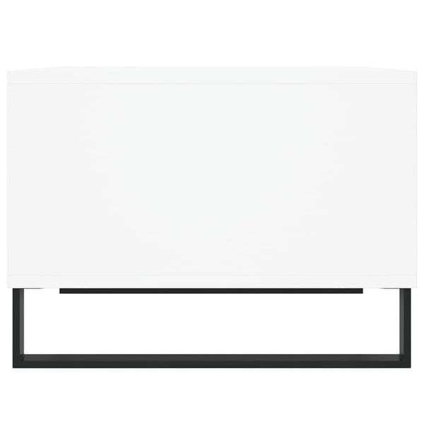 vidaXL Salongbord hvit 60x50x36,5 cm konstruert tre