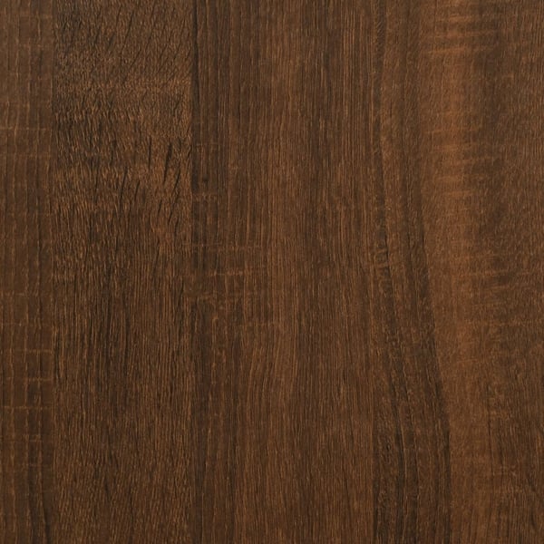 vidaXL sofabord 60x50x36,5 cm konstrueret træ brun egetræsfarve